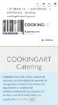 Mobile Screenshot of cookingartcatering.com